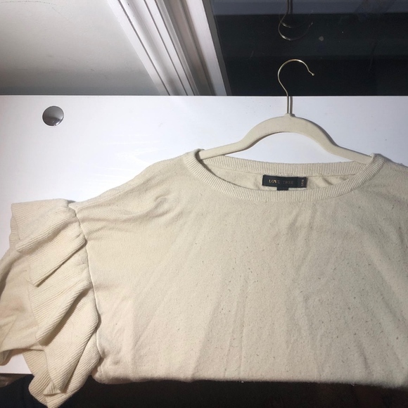 Ruffle Sleeve Sweater - Picture 3 of 4